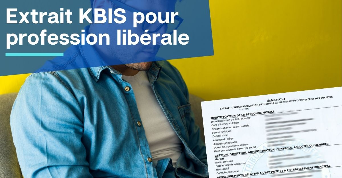 Extrait KBIS pour profession libérale